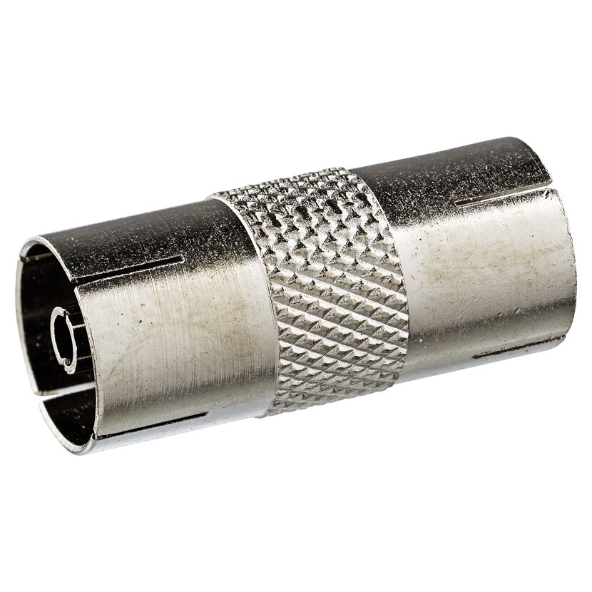 Metallischer Koaxial-Doppelsteckverbinder