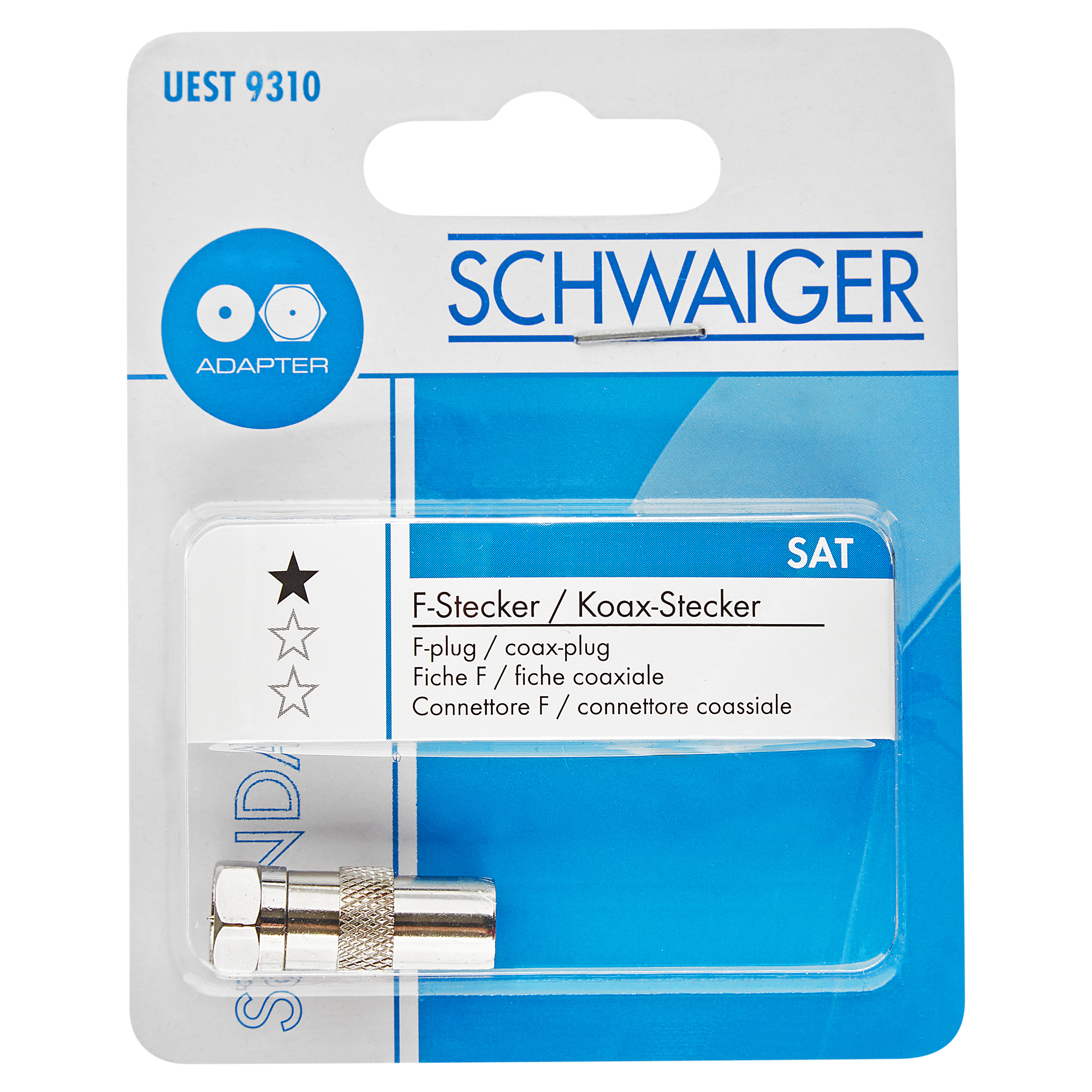 Adapter F-Stecker/IEC-Stecker + product picture