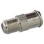 F-Adapter, F-Buchse auf F-Stecker