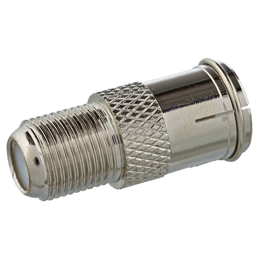 F-Adapter, F-Buchse auf F-Stecker
