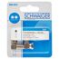Winkeladapter 90° F-Stecker/F-Buchse von Schwaiger