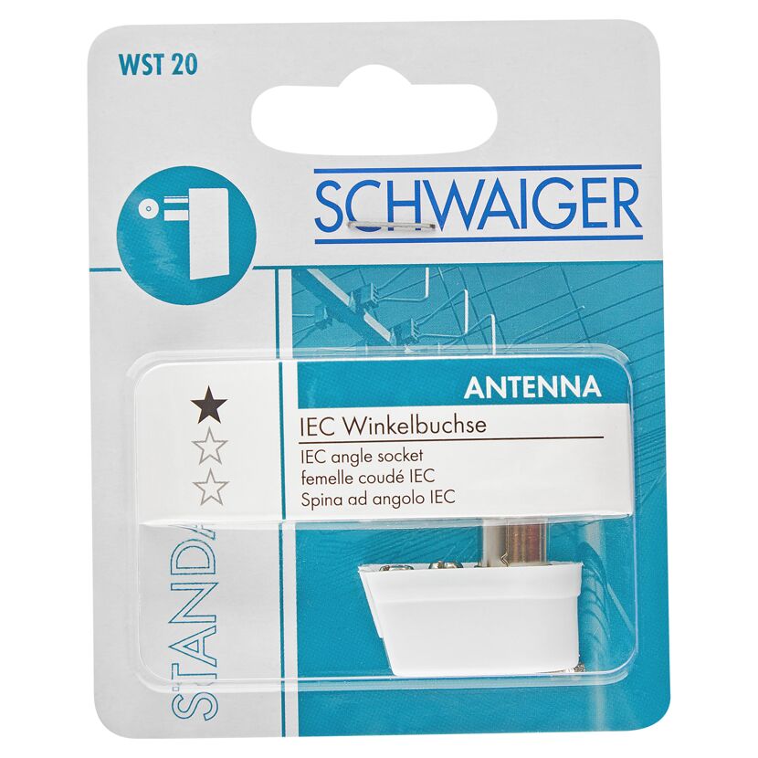IEC-Winkelbuchse "Antenna" Standard