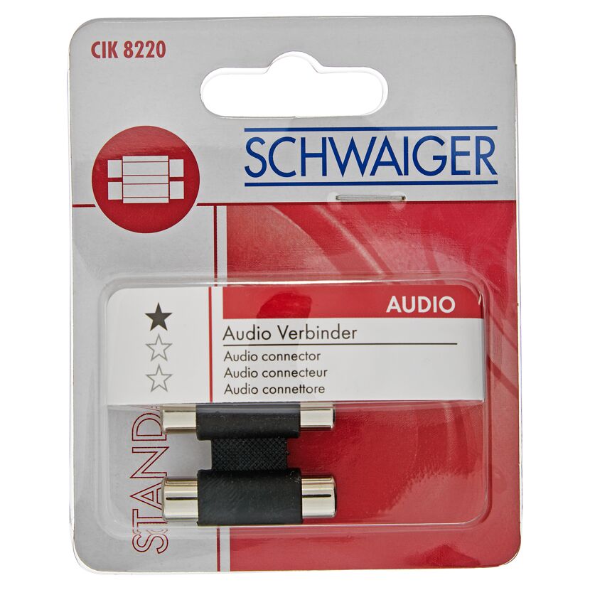 Zwei Cinch-Doppelkupplungen von SCHWAIGER
