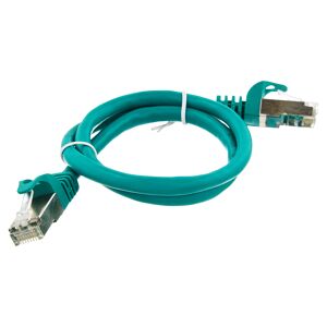S/FTP-Netzwerkkabel CAT 6 grün 0,5 m
