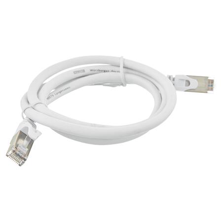 2. Bild von S/FTP-Netzwerkkabel Cat 6 weiß 1 m