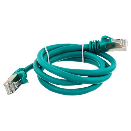 2. Bild von S/FTP-Netzwerkkabel CAT 6 grün 1 m