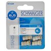 Vier F-Aufdrehstecker für SAT, 6,5 mm, von Schwaiger