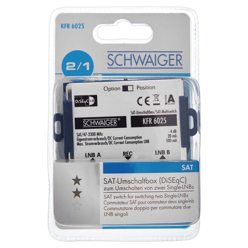 SAT-Umschaltbox von SCHWAIGER