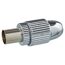 Koaxialstecker HQ silber
