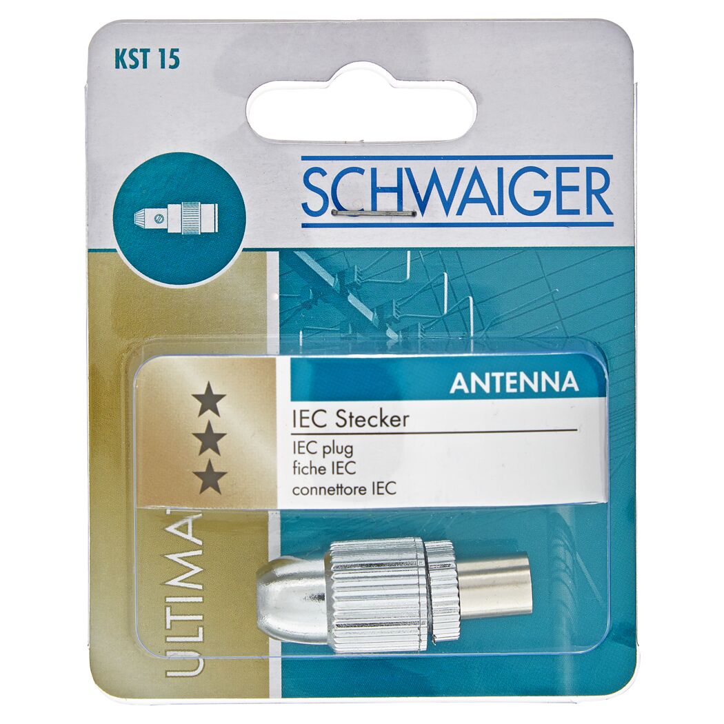 IEC-Stecker von SCHWAIGER