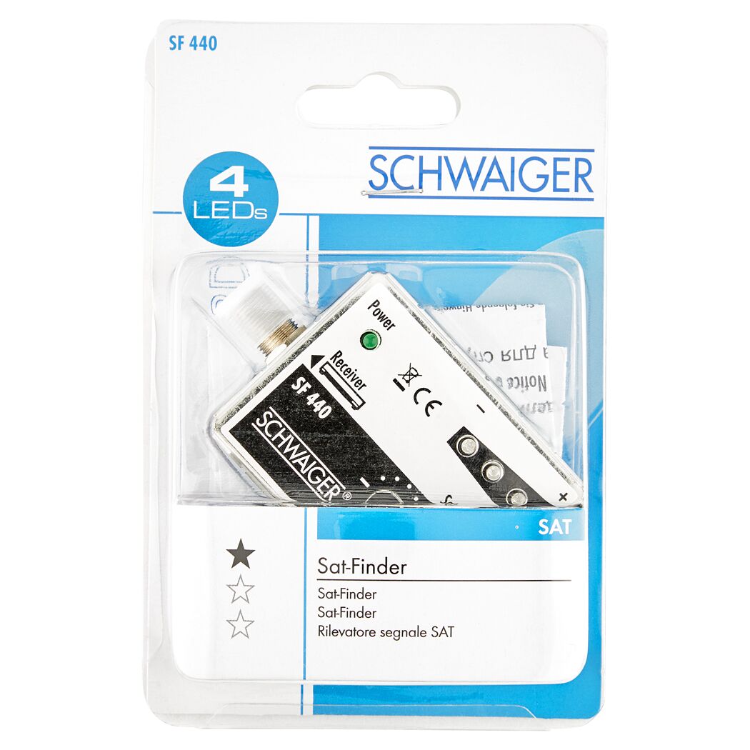 SAT-Finder mit 3 Leuchtioden