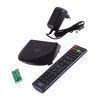 Schwarzer SCHWAIGER DSR400HD Satellitenreceiver mit Fernbedienung