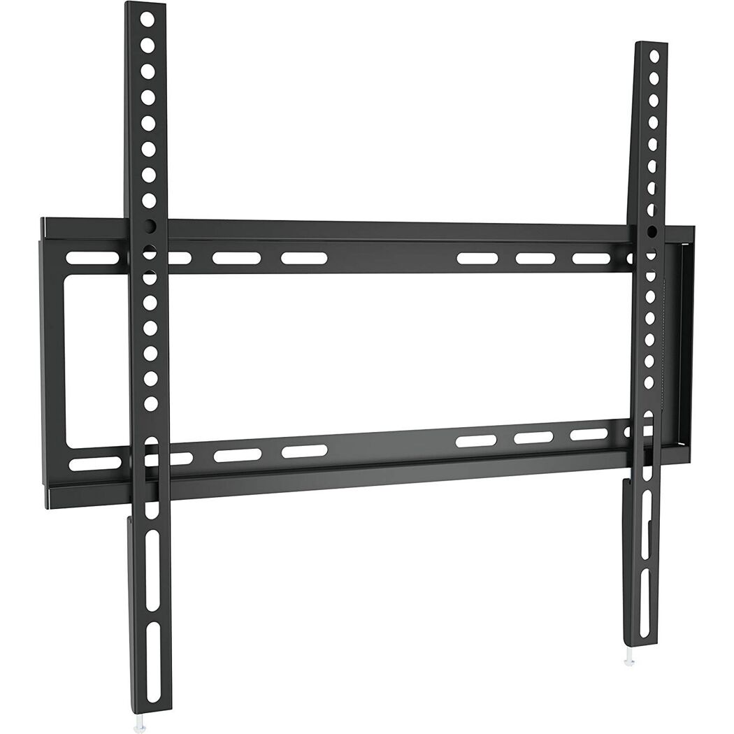 Schwarze TV-Wandhalterung