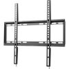 Schwarze TV-Wandhalterung