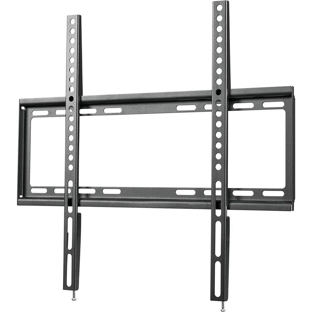Schwarze TV-Wandhalterung