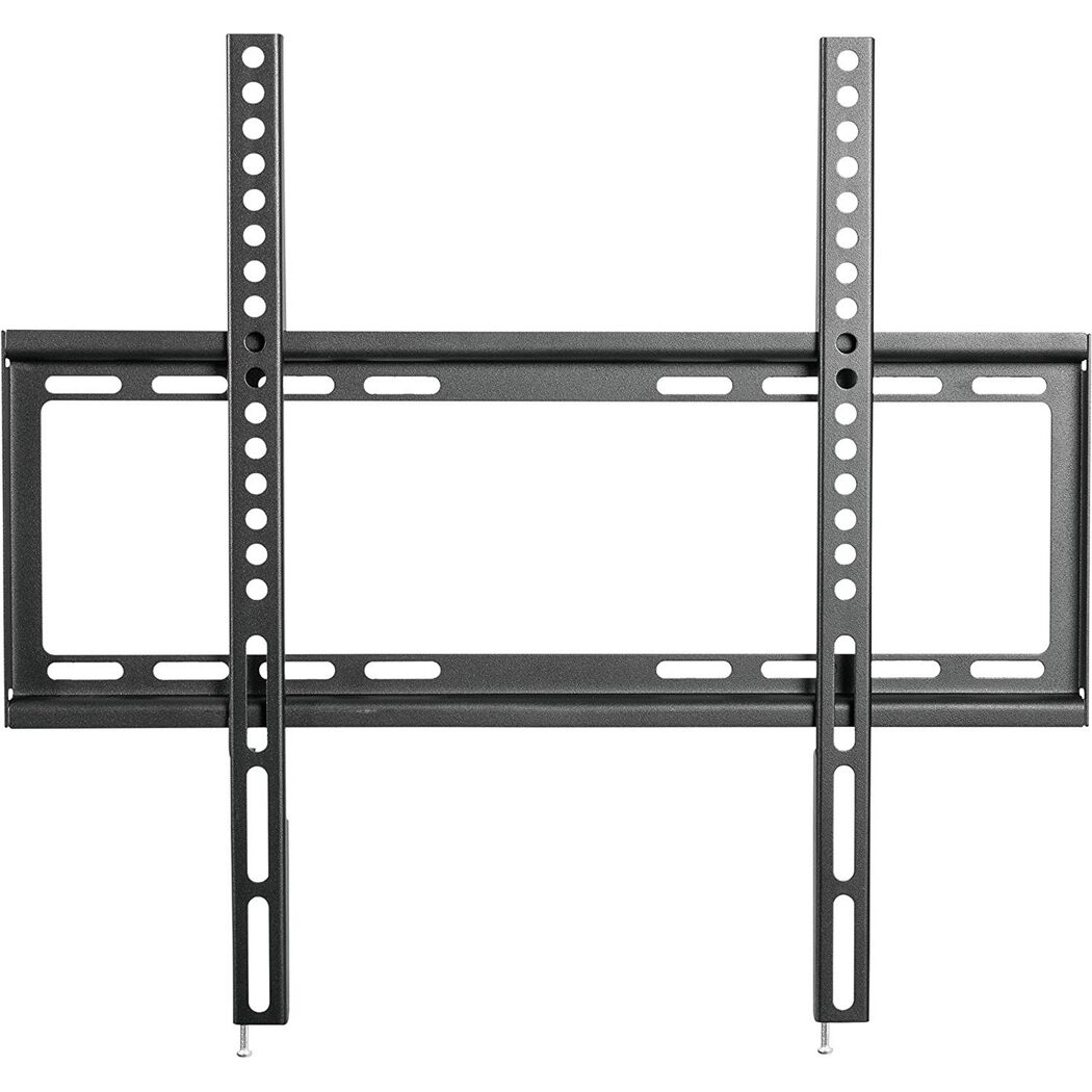 Schwarze TV-Wandhalterung