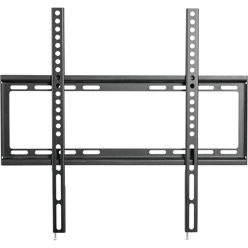 Schwarze TV-Wandhalterung