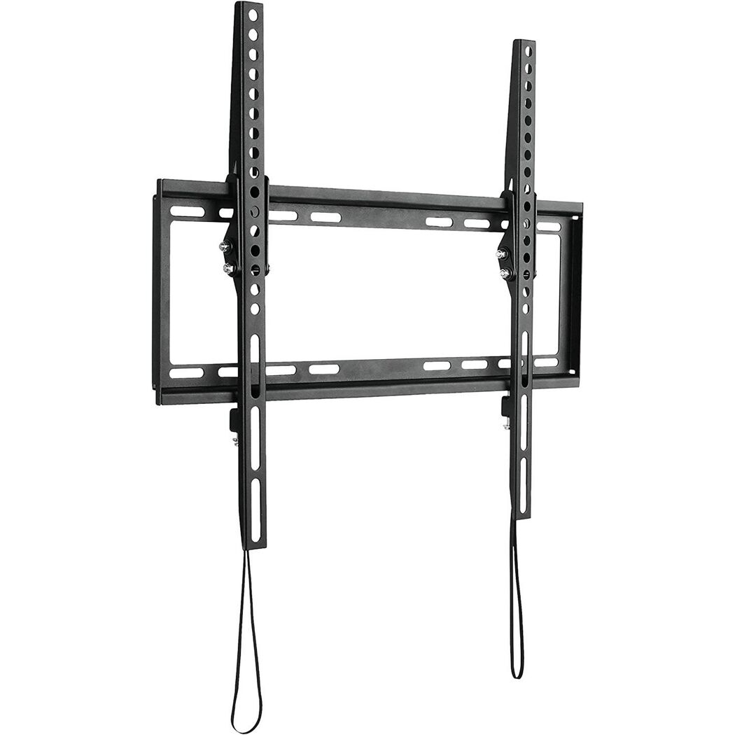 Schwarze TV-Wandhalterung