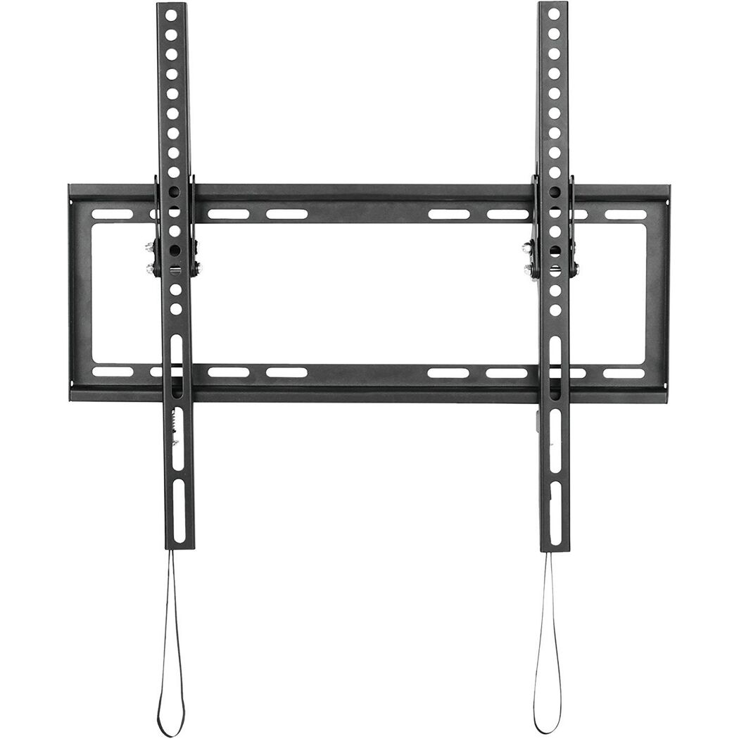 Schwarze TV-Wandhalterung