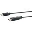 Schwarzes USB Adapterkabel