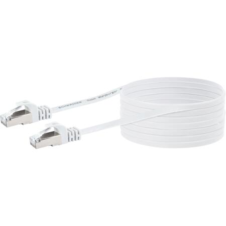 2. Bild von U/FTP-Netzwerkflachkabel CAT 6 weiß, 10 m