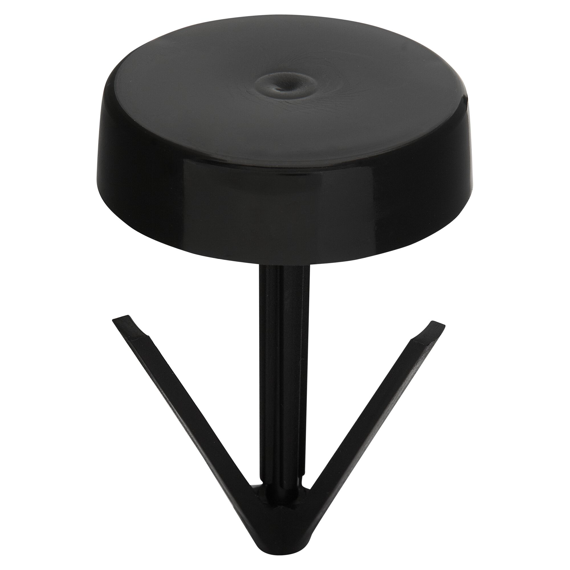 Schwarze Mastabdeckkappe