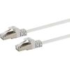U/FTP-Netzwerkflachkabel CAT 6 weiß, 1,5 m