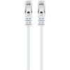 U/FTP-Netzwerkflachkabel CAT 6 weiß, 1,5 m
