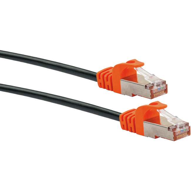 Bild von S/FTP-Netzwerkkabel CAT 7 schwarz, 5 m