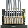 8-Port Patchpanel für RJ45 Netzwerkbuchsen