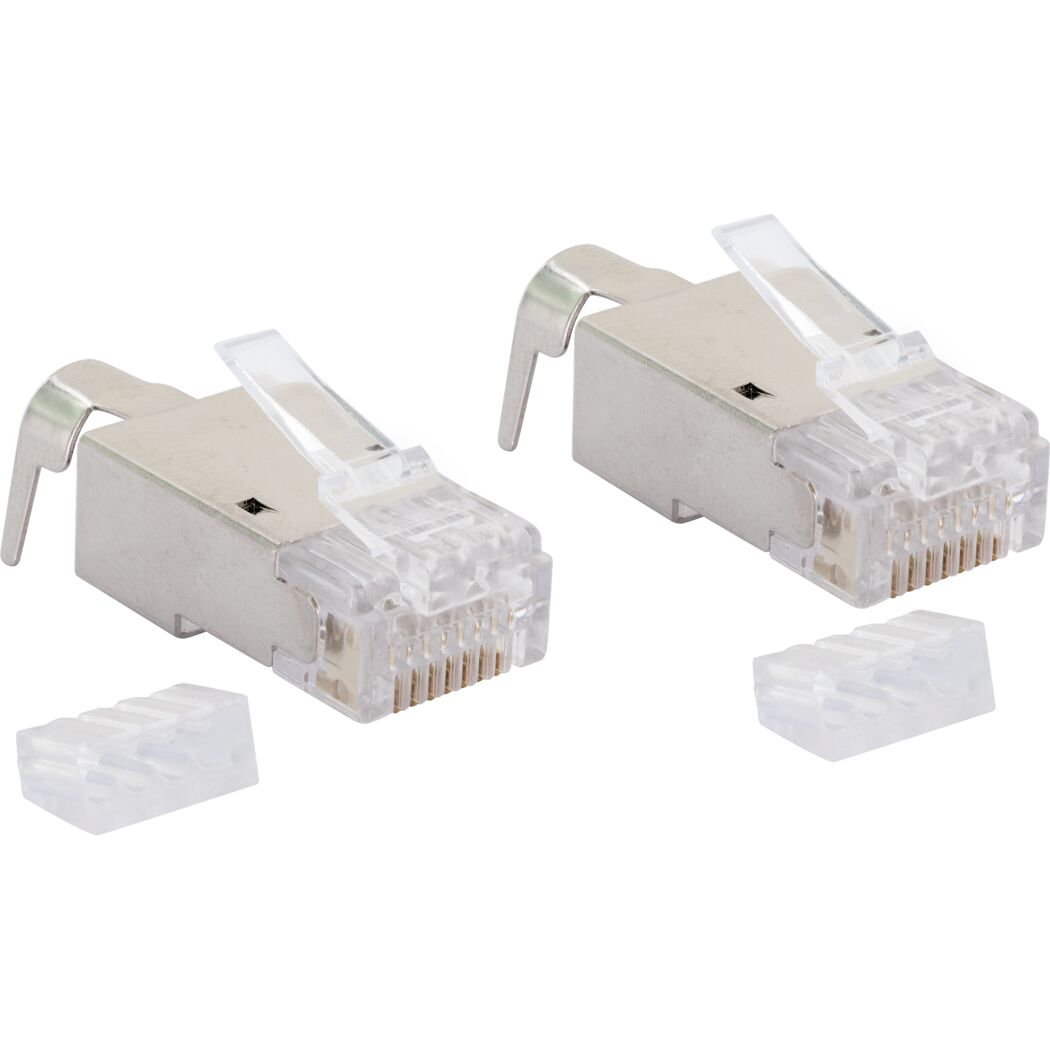 Netzwerkstecker CAT 6A/Cat 7, 2 Stück