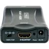 Schwarzer Scart auf HDMI Konverter von Schwaiger