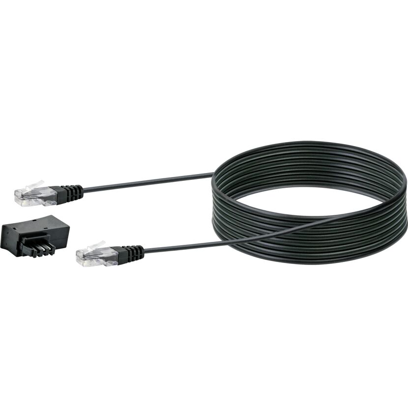 Steckeradapter TAE/DSL mit Modemkabel 6 m