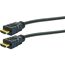 Zwei schwarze HDMI-Kabel