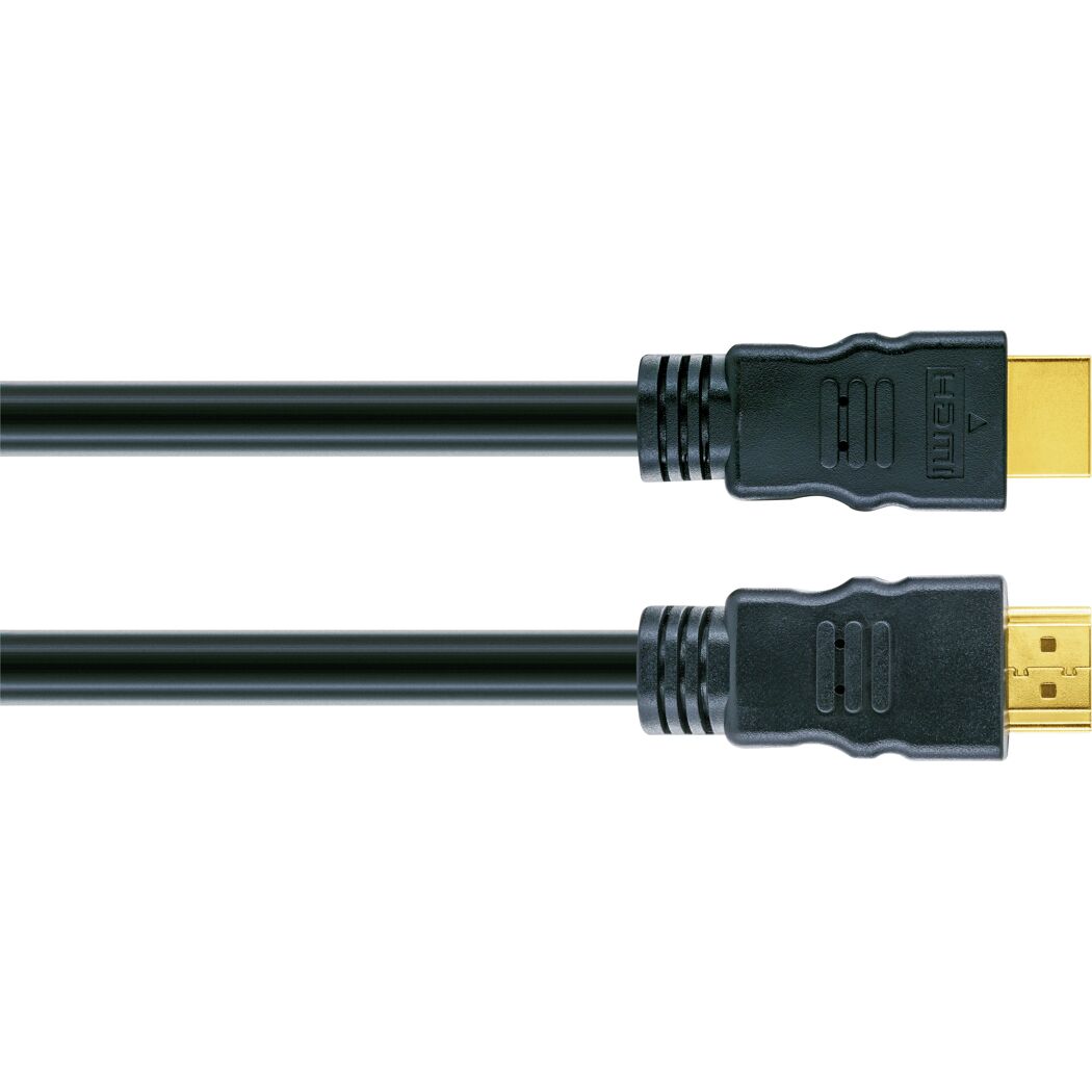 Schwarzes HDMI-Kabel