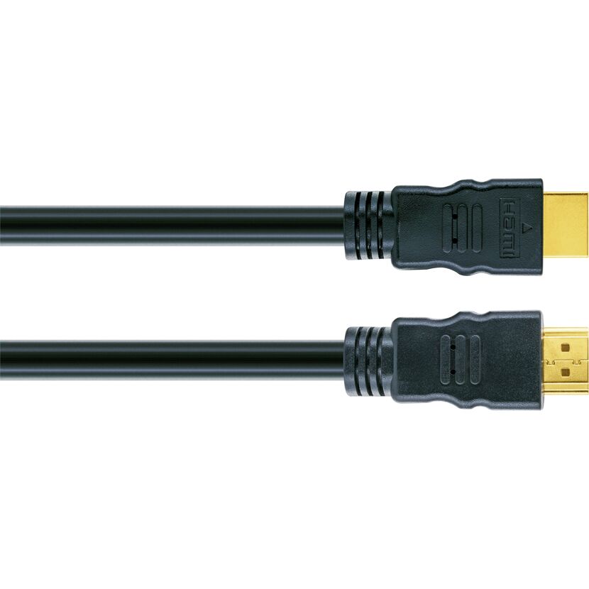 Schwarzes HDMI-Kabel