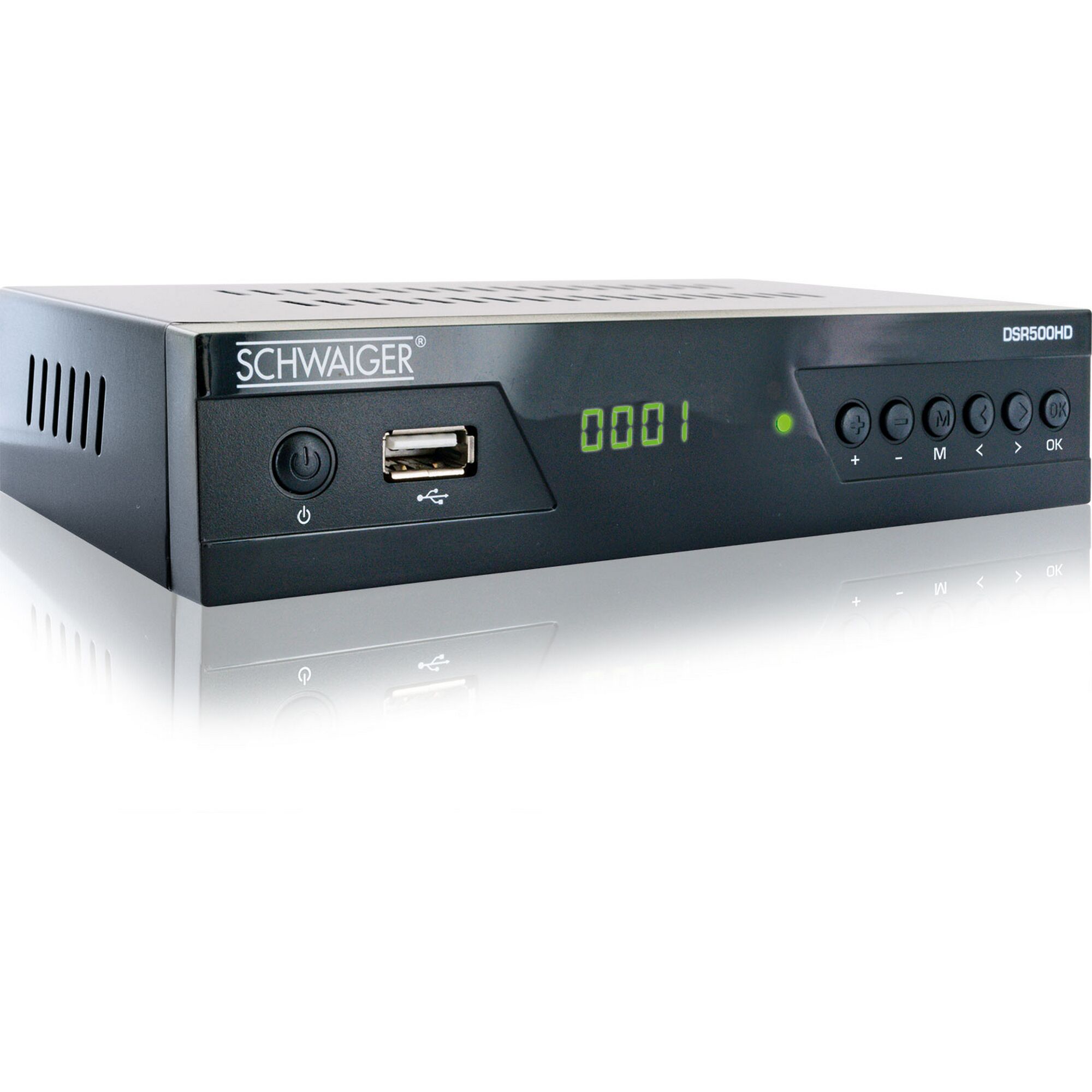 Schwarzer DSR500HD Receiver von Schwaiger