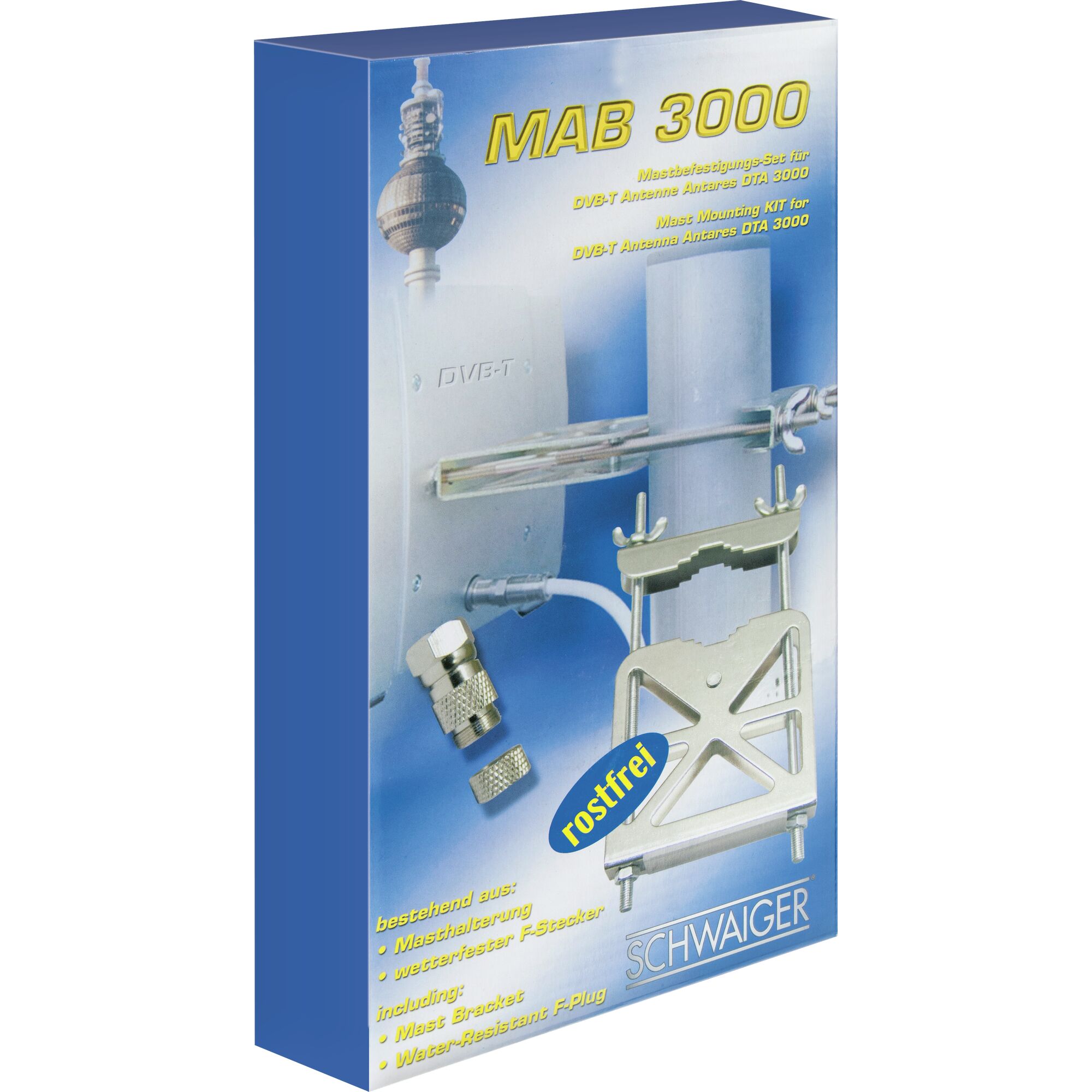DVB-T Antennen Mastbefestigungsset