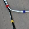 Doppelseitige Klettbandrolle 'LTC Roll Straps' mehrfarbig 16 mm x 1 m 4 Stück