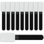 Verkleinertes Bild von Klettbinder mit Beschriftungsfeld 'LTC Mini Tags' schwarz 12 x 90 mm 10 Stück