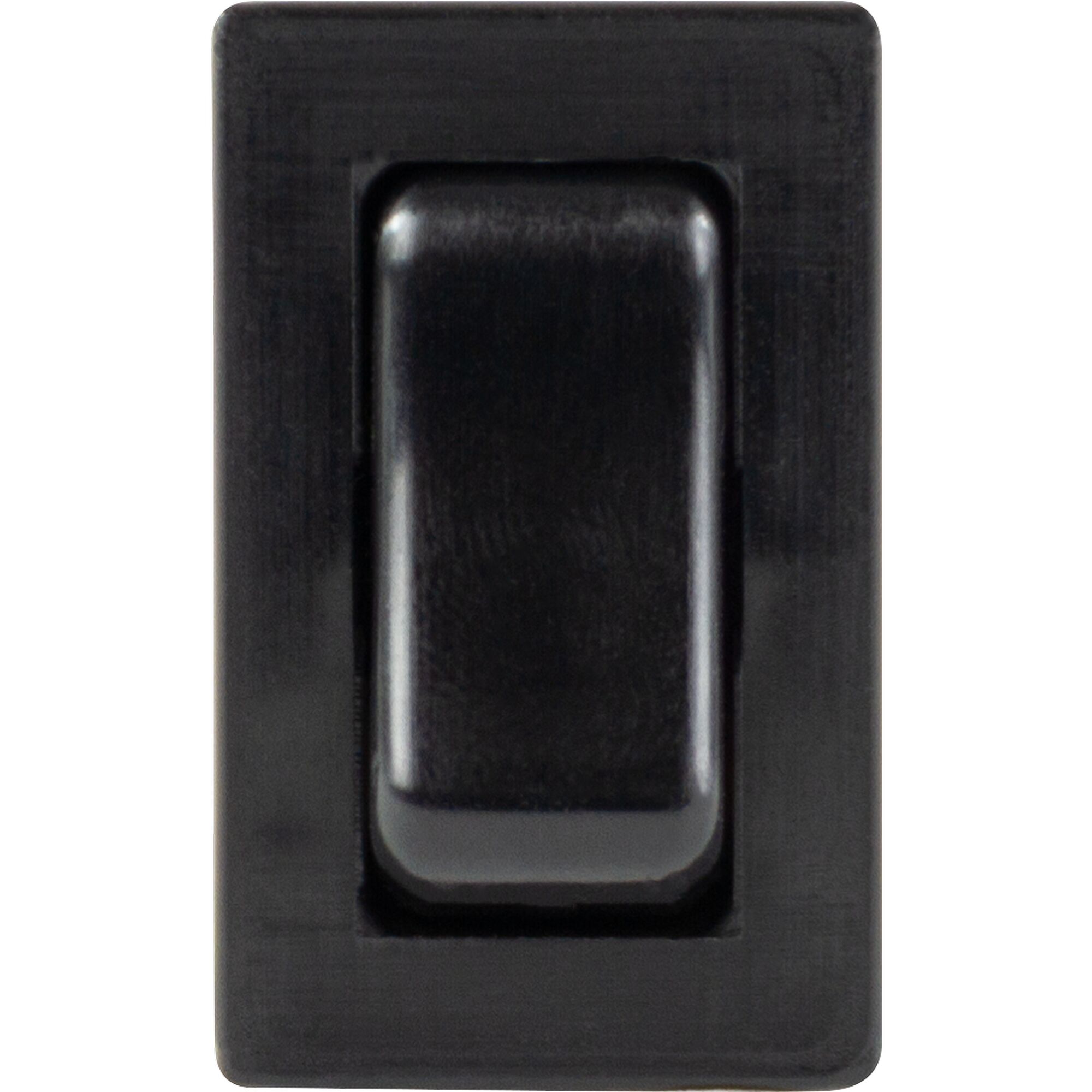 Ein schwarzer Kippschalter.