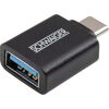 Schwarzer USB 3.1 Adapter von SCHWAIGER