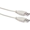 Zwei graue USB 2.0 Kabel