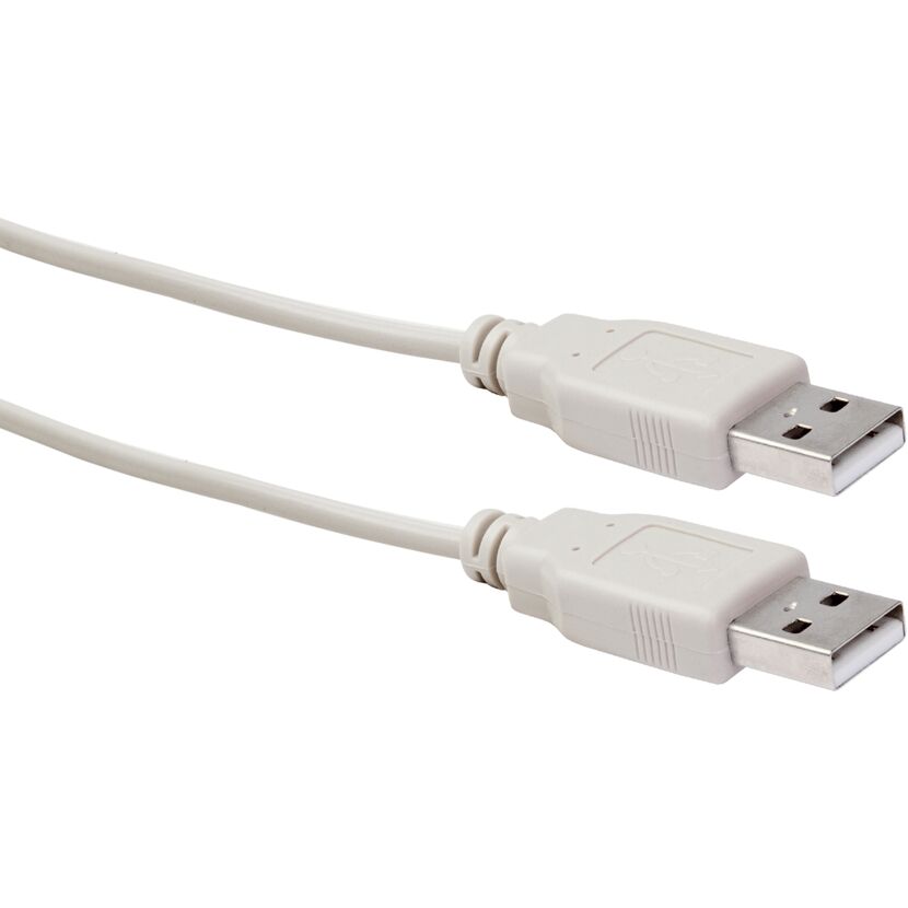 Zwei graue USB 2.0 Kabel