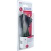 Schwarzes 3m Euro-Netzkabel von Schwaiger in Verpackung
