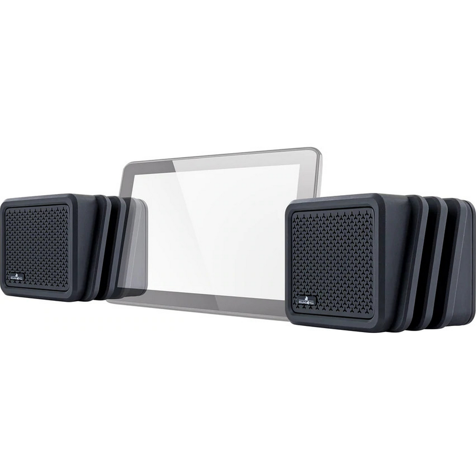 Bluetooth® Stereo-Lautsprecher-Set schwarz 2 x 10 W + product picture