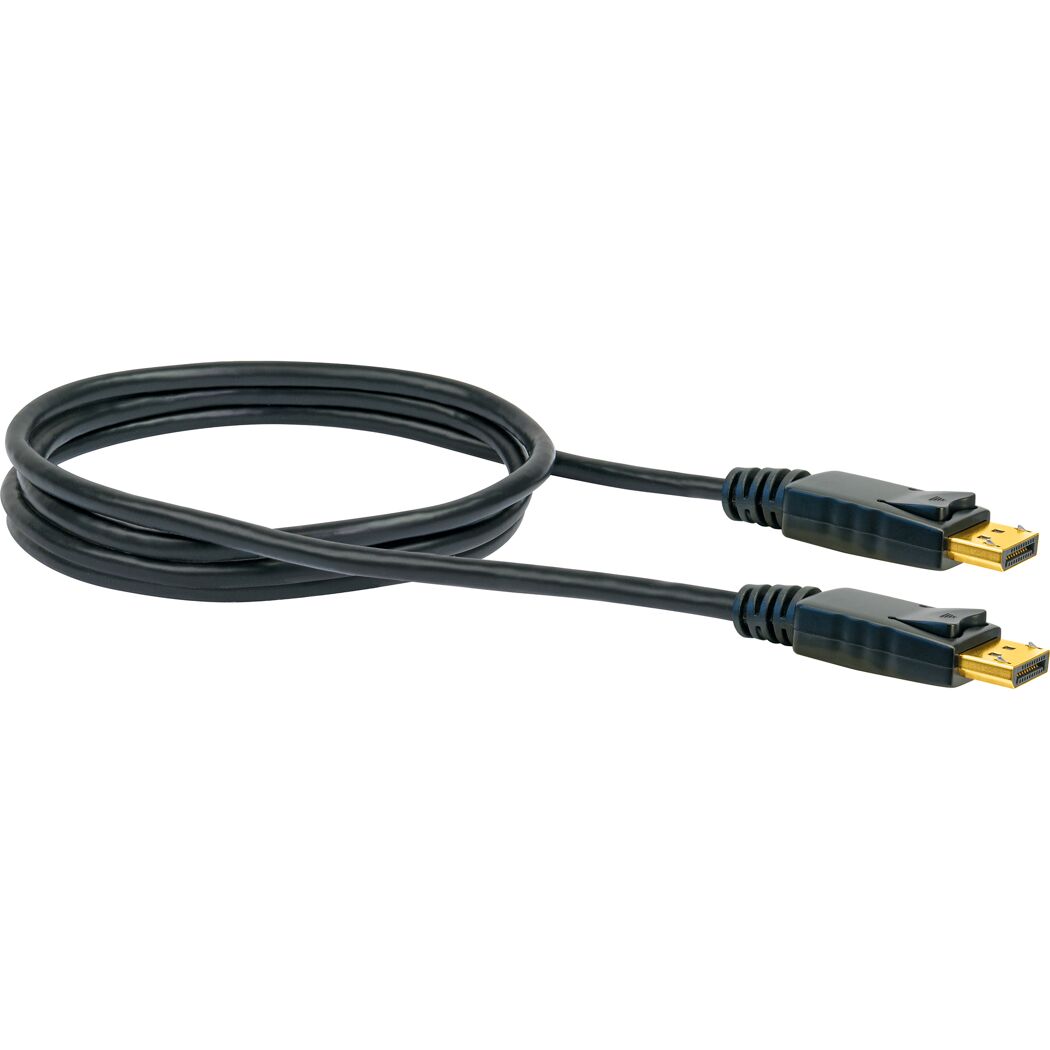 Schwarzes DisplayPort Kabel