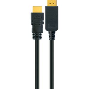 Adapterkabel DisplayPort auf HDMI schwarz 2 m