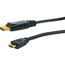 Verkleinertes Bild von Adapterkabel DisplayPort auf HDMI schwarz 2 m