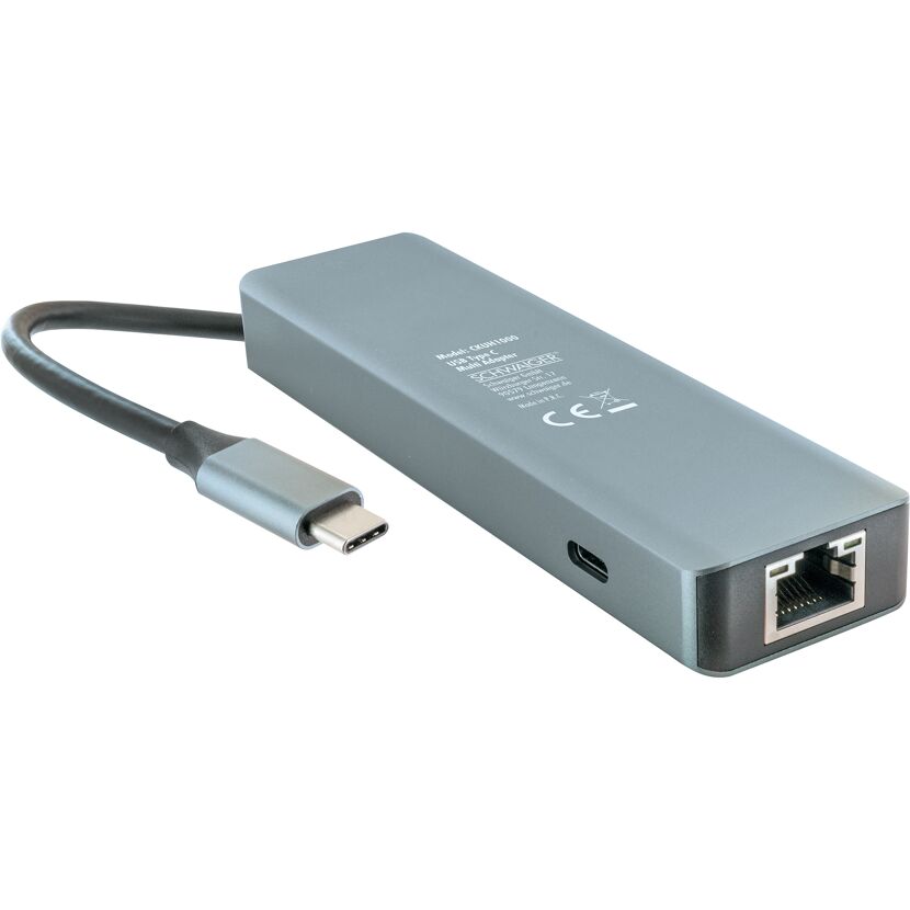 USB-C-Multi-Adapter von Schwaiger
